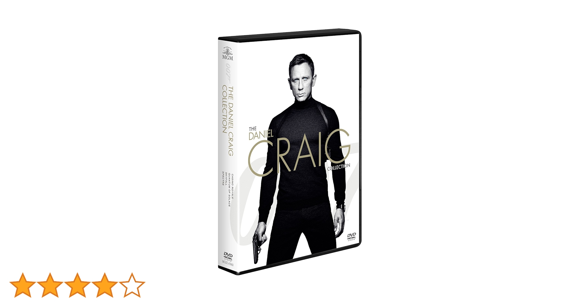 DVD4本、007、ダニエルグレイク、人気シリーズ 007／ダニエル・クレイグ 4K ULTRA HD BOX ＜8枚組＞ : 007